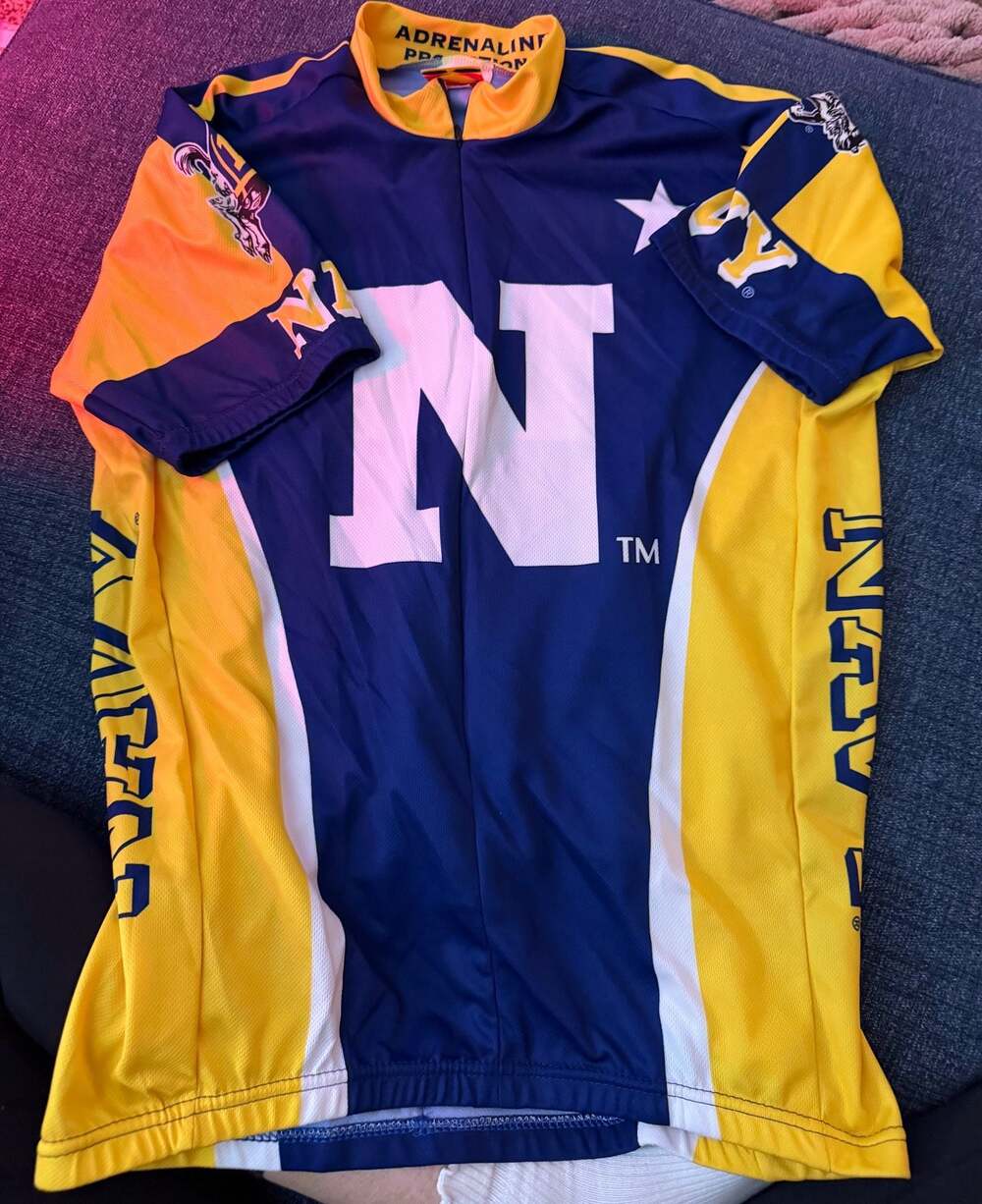 Promotions US Navy Midshipmen College Cycling Jersey.XL Adrenaline promotions